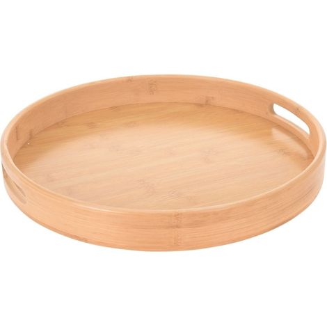 Frühstückstablett, rund Ø 40 cm, Bambus - Home Styling Collection (1/3)