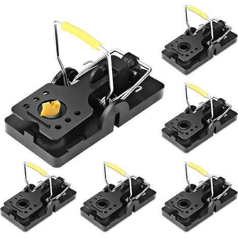 pige Souris, Piges Pression Rutilisables Et Faciles Utiliser, Paquet De 6(a) (1/5)