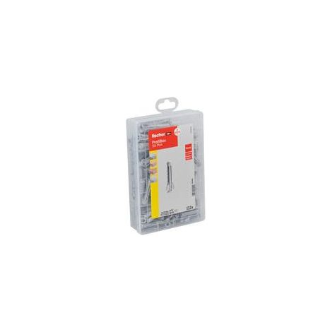 Cheville fischer sx plus boîte 132 pièces plastique résistant