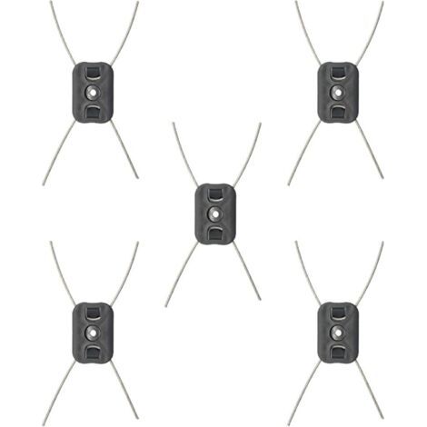 Lot de 2, 5 ou 10 têtes de Coupe-Bordures électriques de Rechange for Coupe-Bordures sans Fil(5Pcs) (1/4)