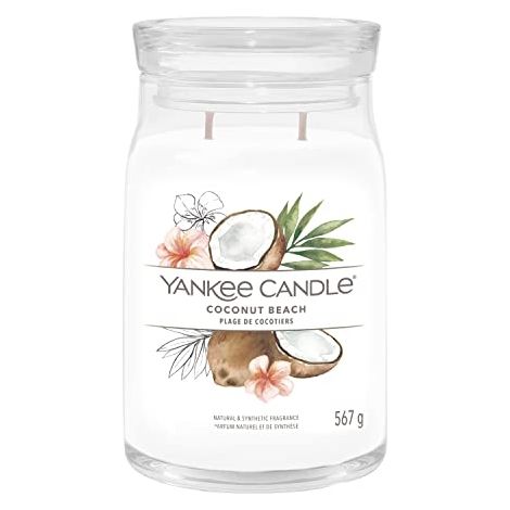 Coconut Beach – Yankee Candle Signature – Große Kerze mit zwei Dochten – Neuheit 2022
