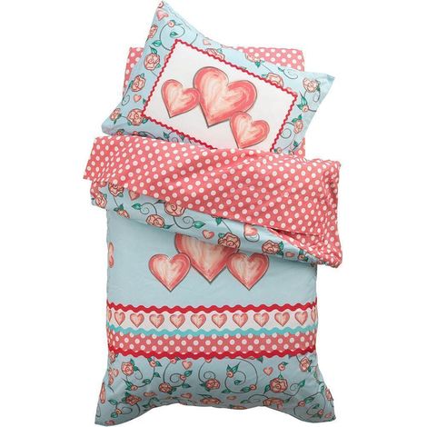 Parure de lit enfant Coeurs (1/4)