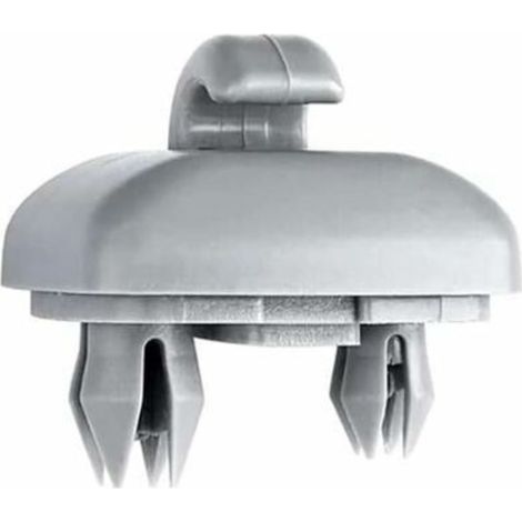 Clip Pare-Soleil Voiture - Compatible Audi A1 A3 A4 A5 Q3 Q5 A7 B6 B7 B8 S4 S5 - Référence 8E0 857 562 - Gris - 2 Pièces (1/5)