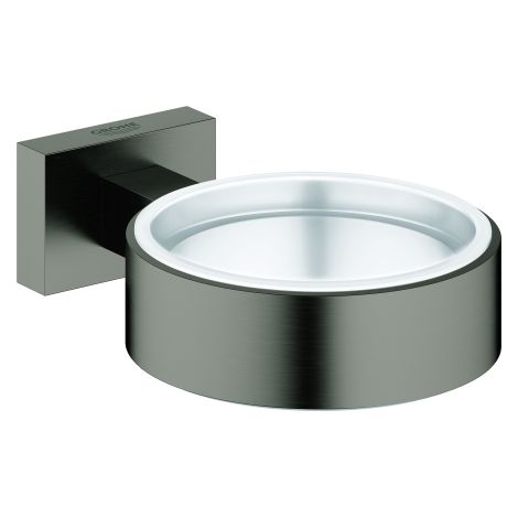 GROHE 40508AL1 Halter Essentials Cube 405081 hard graphite gebürstet (1/4)