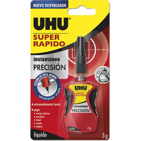 Super Kleber Ultra Schnell Präzision (flüssig) 3g - Uhu