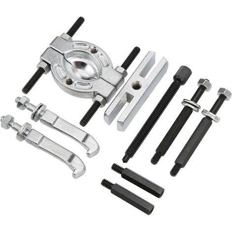Lagerabzieher-Set, 9-teilig, Getriebelager-Demontagewerkzeug, Abzieher aus Chrom-Vanadium-Stahl, inklusive Cla