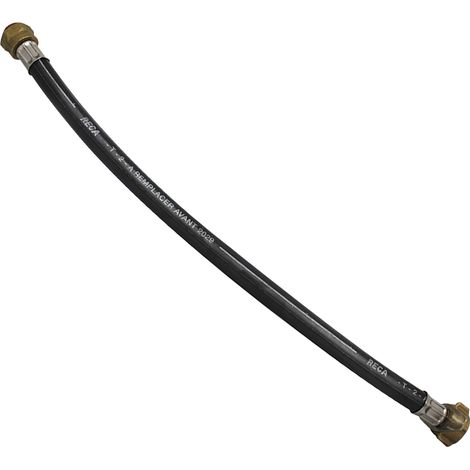 Favex – Lyre souple 40 cm pour caravane – Connexion gaz butane et propane – Pression 20 bars – Écrou bouteille 21,8x1,814 (1/5)