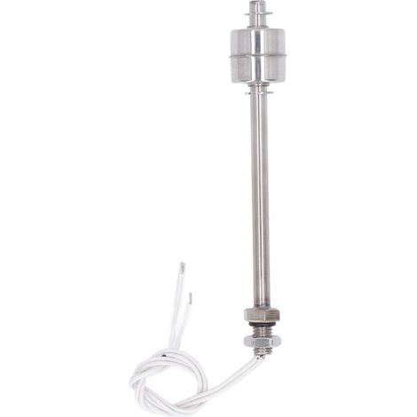 Rosvola Interrupteur à capteur de flotteur en acier inoxydable, antirouille, niveau d'eau sensible du réservoir 5Mpa 0-220V. (1/5)