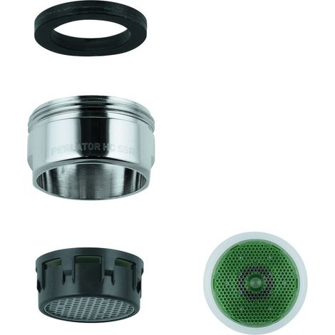 Grohe Strahlregler AquaGuide, verstellbar, M24x1, 5,7l/min, Mattschwarz, 468372430 (1/3)