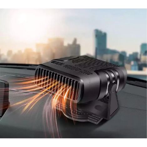 Autoheizung – Scheibenheizung – 12V/120W Scheibenheizung – Ideal für vereiste Scheiben – Autoheizung – Schwarz