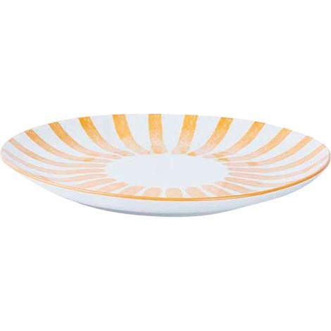 Cabana Assiette Dessert D20,5cm Orange - Cosy Et Trendy Billiet
