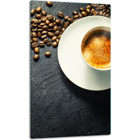 GLASPLATTE, TISCHPLATTE 30x52 KAFFEELEISTUNG (1/5)