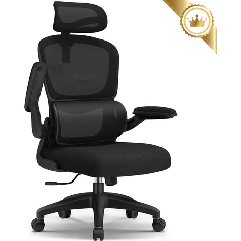 Gaming-Stuhl, ergonomischer Gaming-Sessel mit 90° bis 176° Neigung, höhenverstellbar und mit verstellbaren Kissen - Grau (1/5)