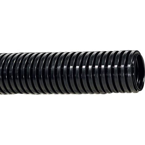 HellermannTyton 166-11305 HG-HW28 Gaine annelée noir 21.30 mm Marchandise vendue au mètre X73705 (1/5)