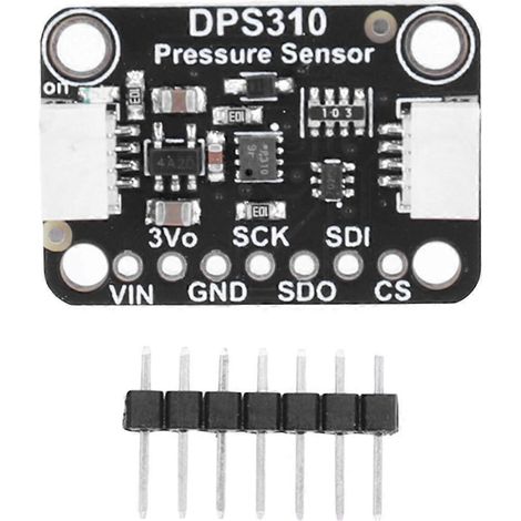 Capteur de pression barométrique et d'altitude de précision DPS310, compatible avec les interfaces I2C et Qwiic. (1/5)