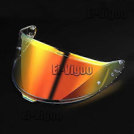 [LCS] Pare-soleil de pare-brise Pro pour casque Shoei RF1400 NXR2 CWR-F2 CWR-F2R Z8 X15 X-Fifteen X-SPR Pro, protection UV, rouge MotRevo (1/5)