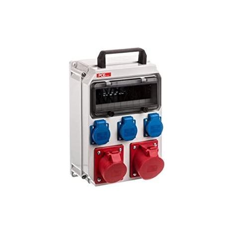 PCE Modell ECOLINE Tragbarer Verteiler IP54