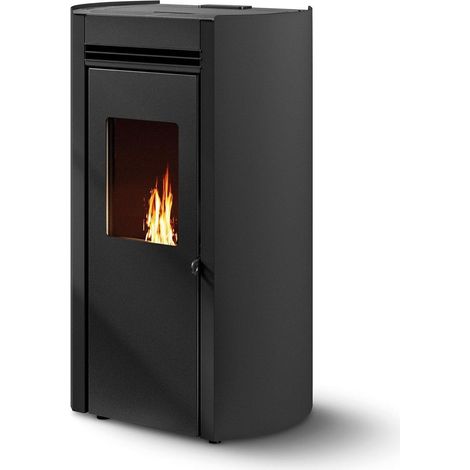 Stufa a pellet ecofire flo tca 9kw nero palazzetti 805809820 (1/2)
