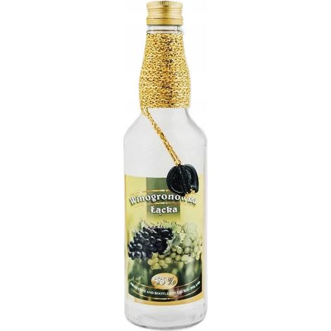 BOTELLA DECORATIVA DE UVA