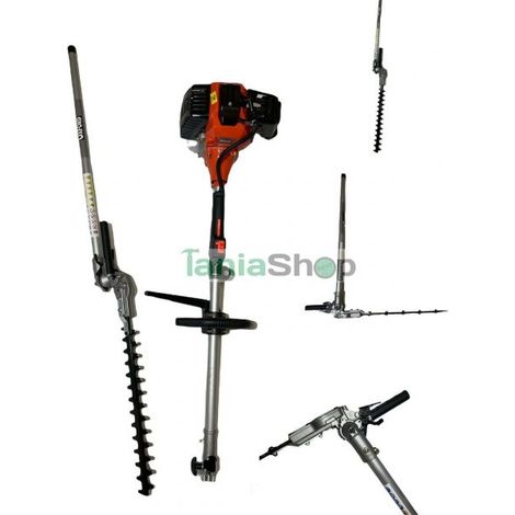 TAGLIASIEPI TELESCOPICO A SCOPPIO DI 52CC 2 TEMPI (1/4)