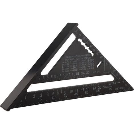 7"-Aluminiumprofil, schwarz oxidierte Eckverbinder (metrisch) - Crezuo