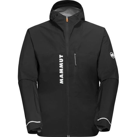 Mammut Aenergy TR HS Chaqueta Hard Shell con Capucha Running Negro 170g Talla L