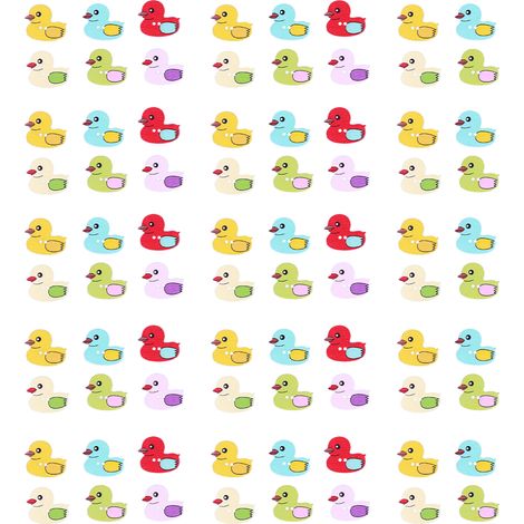 Lot de 50 boutons en bois, motifs canards mignons pour loisirs créatifs et scrapbooking DIY (1/5)