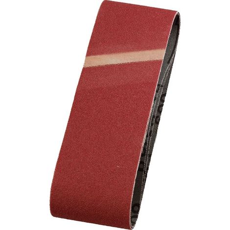 kwb 911008 KIT carta abrasiva a nastro Dimensione dei grani 80 (L x L) 400 mm x 60 mm 3 pz.