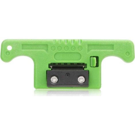 Dénudeur de Câbles à 5 Canaux Longitudinal Lame Acier Coque PVC Couvercle Ouvert Portable (1/4)