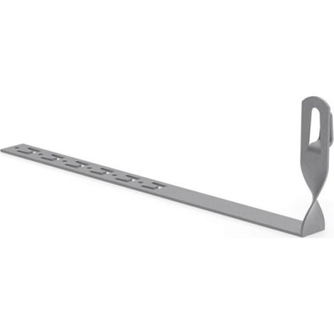 Soporte para azulejos L-330mm H-100mm galvanizado atornillado con ganchos 11.2.1/Z OG /91102702/