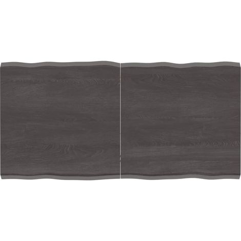 Dessus de table bois massif traité bordure assortie (1/5)