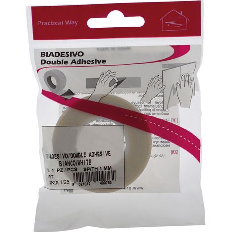 1CF NASTRO BIADESIVO mm. 19 x 5 mt