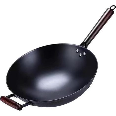 Cast Iron Frying Pan, Even Heat Distribution, Handle (1/5)