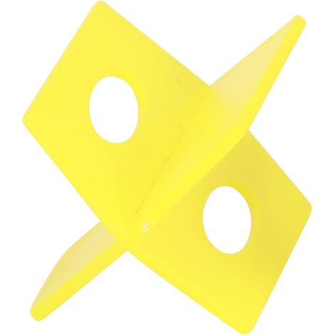 Kit de 200 pièces pour la pose de carrelage (sol et mur) - Outils et fournitures de construction - Jaune (1/5)