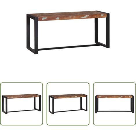 Rangement de chaussures - banc Bois de mangue massif (1/5)
