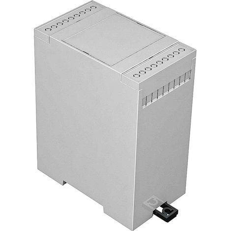 Kit de boîtier rail DIN RS PRO Couvercle plein, Dimensions 90 x 53 x 114mm 2 pôles ( Prix pour 1 )