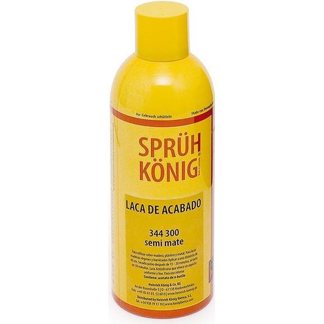 KONIG spray laca acabado semimate 400ml. , 0UNIDADES , KONIG spray laca acabado semimate 400ml. , 0UNIDADES