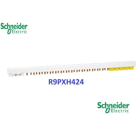Peigne de raccordement  Resi9 xp 3P+N 63A -  24 modules Schneider R9PXH424