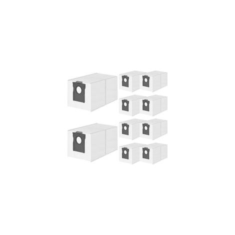 Staubsaugerbeutel kompatibel mit Dreame L10s Ultra Gen2/Gen3, L40s Pro, X50/X40, Mova P50/V50/E30 Ultra, Z60 Ultra - 10er-Pack, ideal für Haushalte mit Haustieren (1/5)