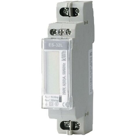 ENTES ES-32L 101512 Wechselstromzähler digital 32 A MID-konform: Nein 1 St. (1/5)