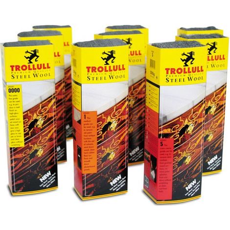 Trollull TRL751234 Steel Wool Grade 3 200g TRO751234