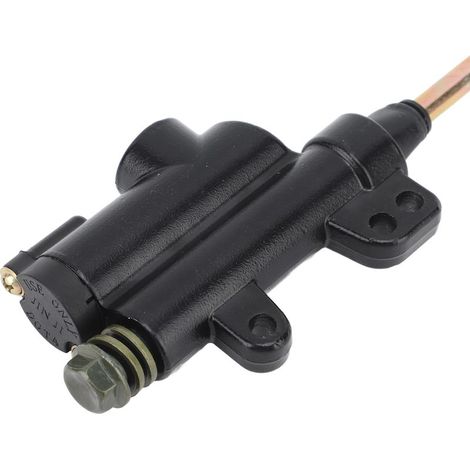 Pompe de maître de frein arrière moto métallique pour motos cross 110cc 125cc 140cc Noir (1/5)