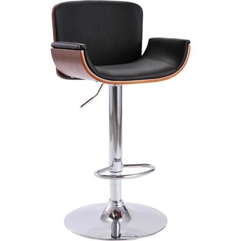 Tabouret de bar Noir Similicuir (1/5)