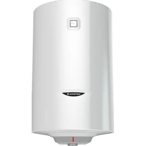 Elektrischer Warmwasserbereiter ARISTON Pro R1 Thermo 80 VTD/3 EU rechte Anschlüsse 3201922 Weiß - Stahl