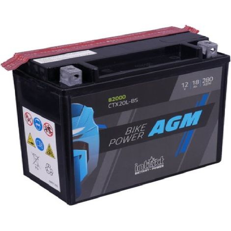 Batería de moto YTX20L-BS  AGM Hermética YTX20L-4