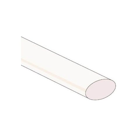 Gaine thermoretractable 2:1 - 12 7mm - transparent - 25 pcs