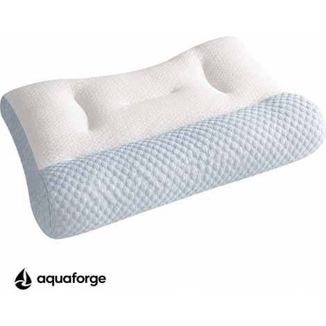 Almofada Cervical Ergonómica Fibra de Poliéster 48 x 74 x 10 cm (1/5)