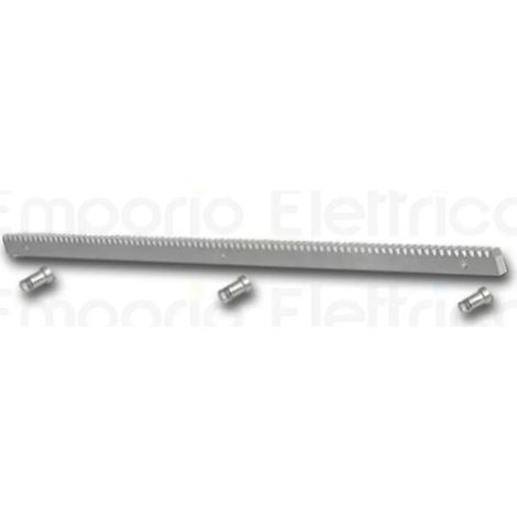 faac crémaillère galvanisée 30x8 m4 à souder - 1 mètre - 490123 1