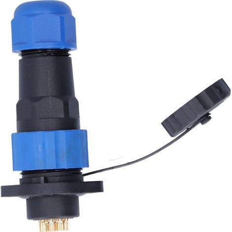IP68 Wasserdichter Stecker/Buchse Flansch Luftfahrt Stecker/Buchse Stoßverbinder AC250V 5A SP2010 Pin (1/5)