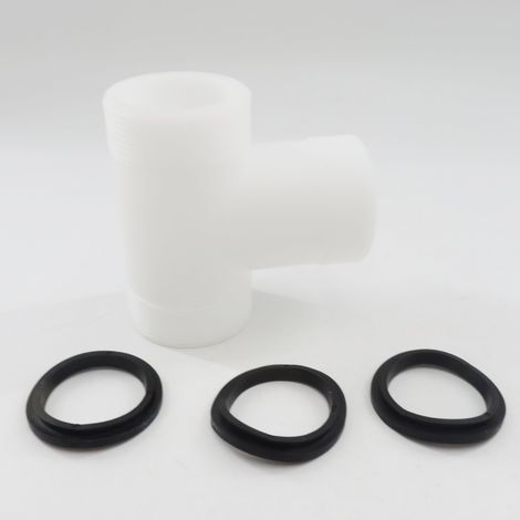 Die T-Stücke sind kompatibel mit 1,5-Zoll-Schläuchen (3,8 mm) und Intex Coleman T-Verteilern. (1/5)
